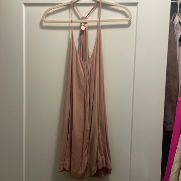 Nude/light pink mini dress - Picture 1 of 3